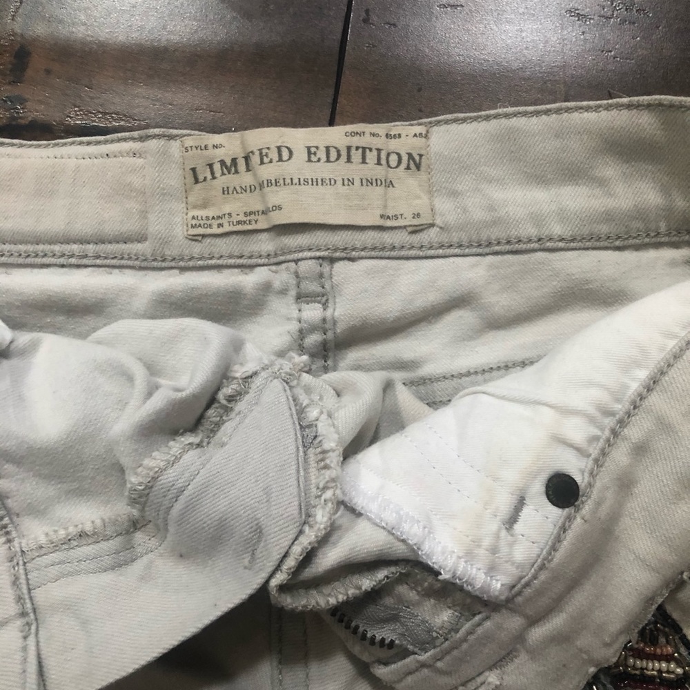 Unique Embellished Shorts With Beads And Jewels - image 3